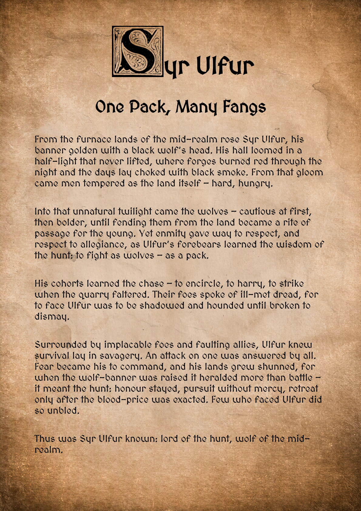 Syr Ulfur - inspired by Wolverhampton Wanderers - Image 2