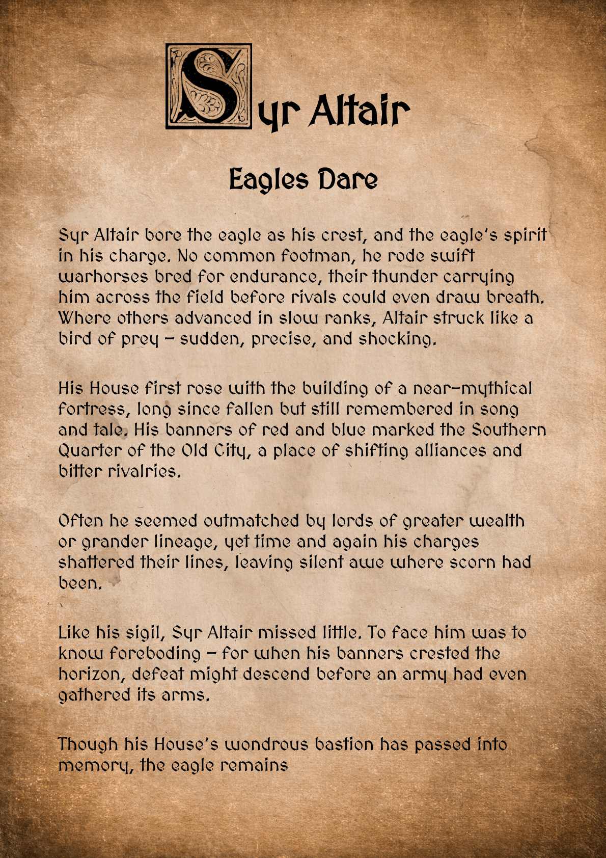 Syr Altair - inspired by Crystal Palace - Image 2