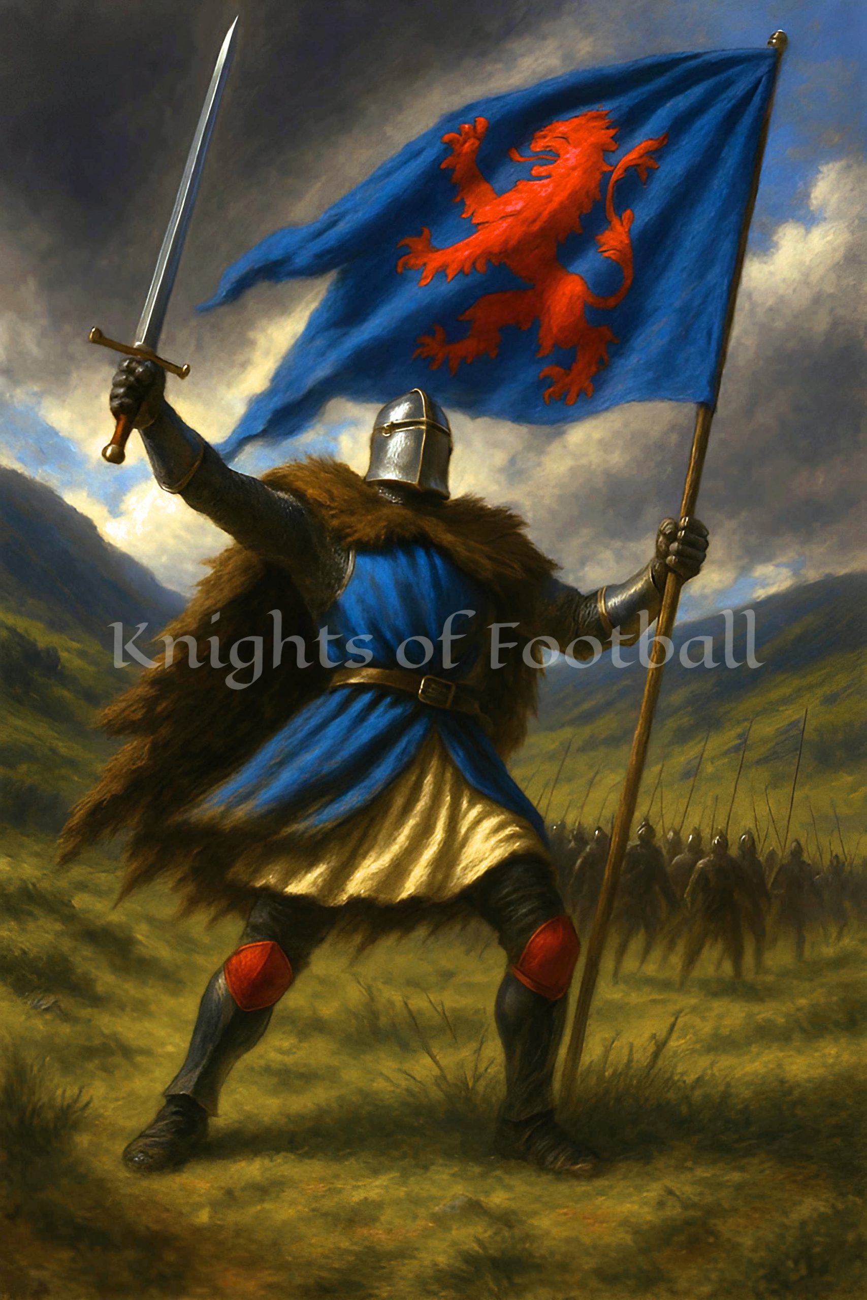 Syr Raghnar, the Bear Knight - inspired by Rangers