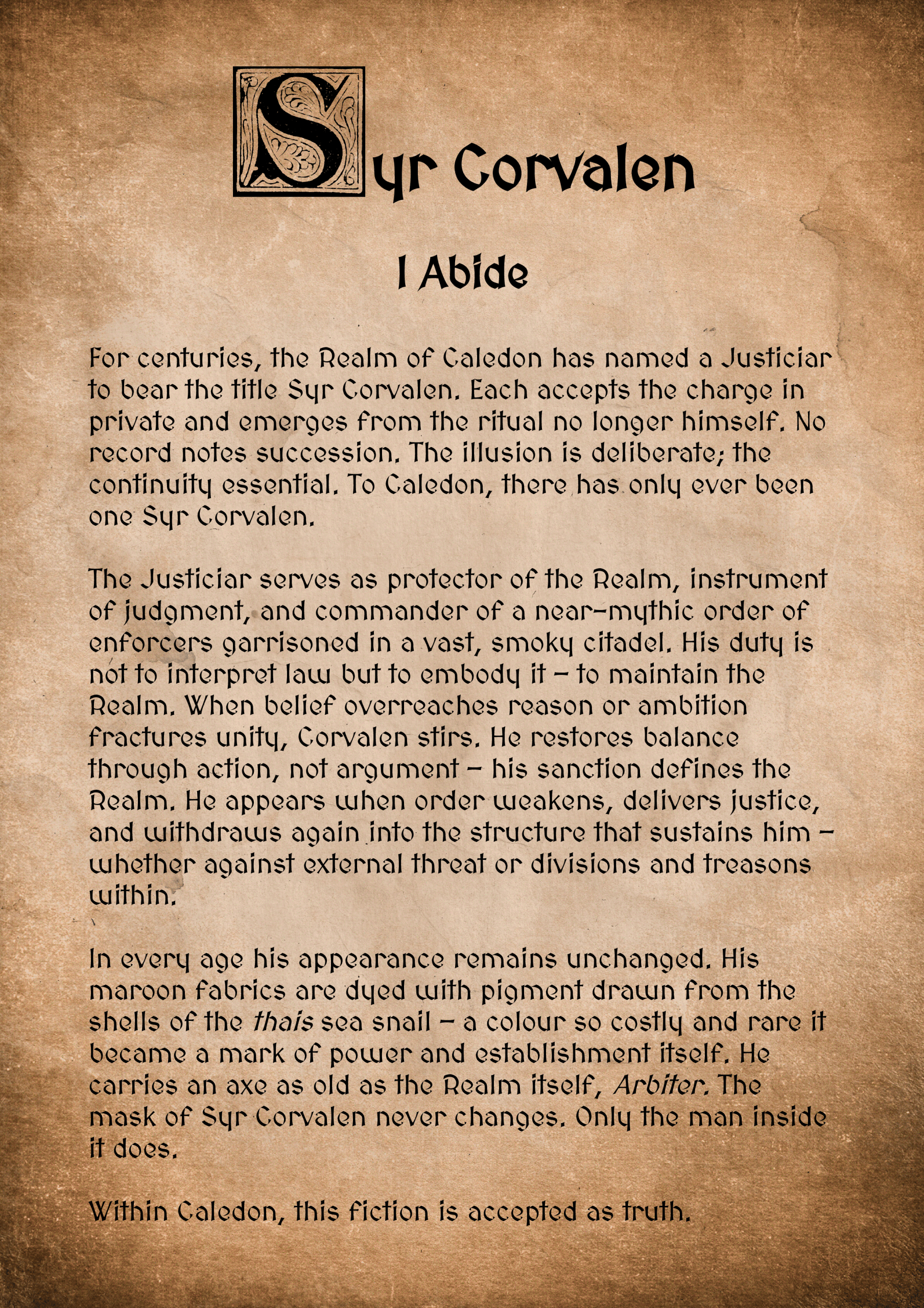 Syr Corvalen - inspired by Heart of Midlothian (Hearts) - Image 2